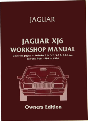 XJ6 - DIY Haynes Repair Manual - 1988-1994