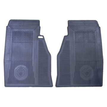 Rubber AMCO Floor Mats - XKE6 1961-1971 Coupe & Roadster