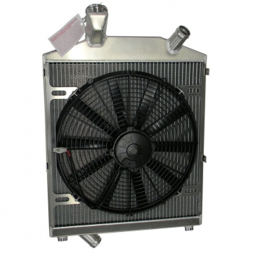 XK150 Aluminum Radiator / Electric Fan Kit