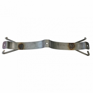 EXHAUST STRAP LOWER STAINLESS STEEL XKE V12 1971 - 1974