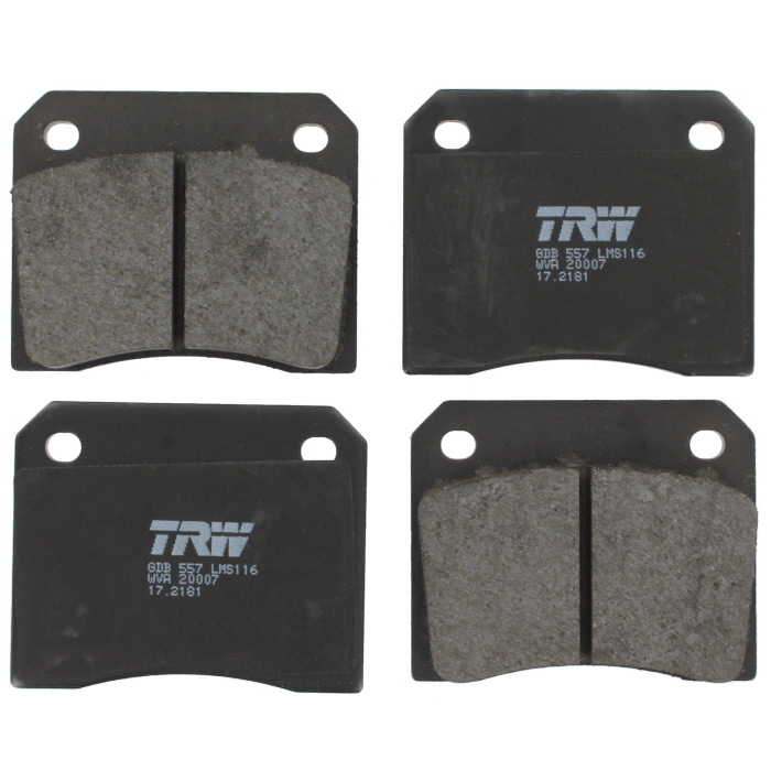 TRW Branded Rear Brake Pad Set 1969 - 1993*