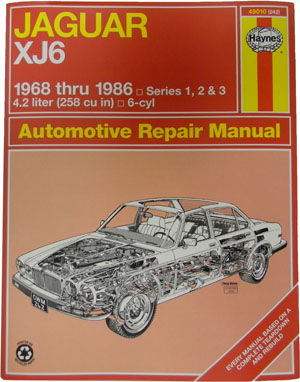 XJ6 - DIY Haynes Manual -  1968-1987