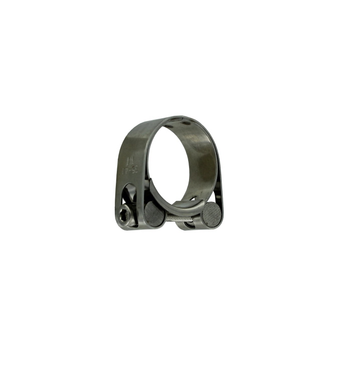 Stainless Steel HD Exhaust Clamp 35-40mm  1-1/2"