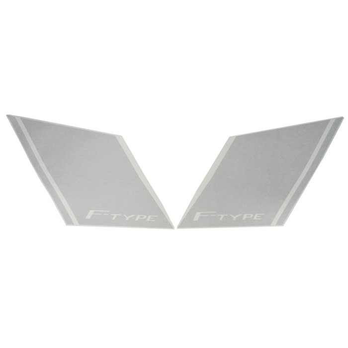 BODY DECAL SET SILVER, F-TYPE