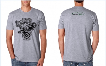 Terrys Jaguar XK Engine Tee Shirt - Large