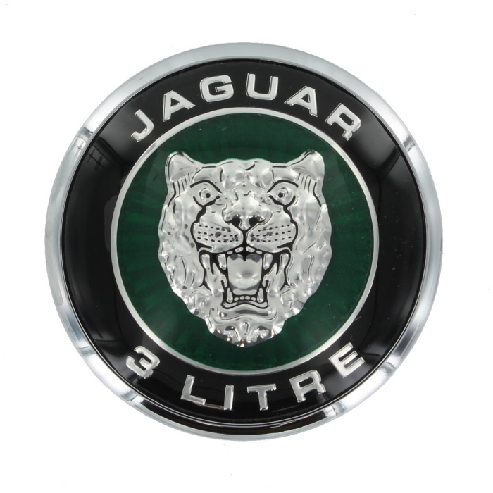 Terrys Jaguar Parts: BONNET BADGE, 3.0 LITRE